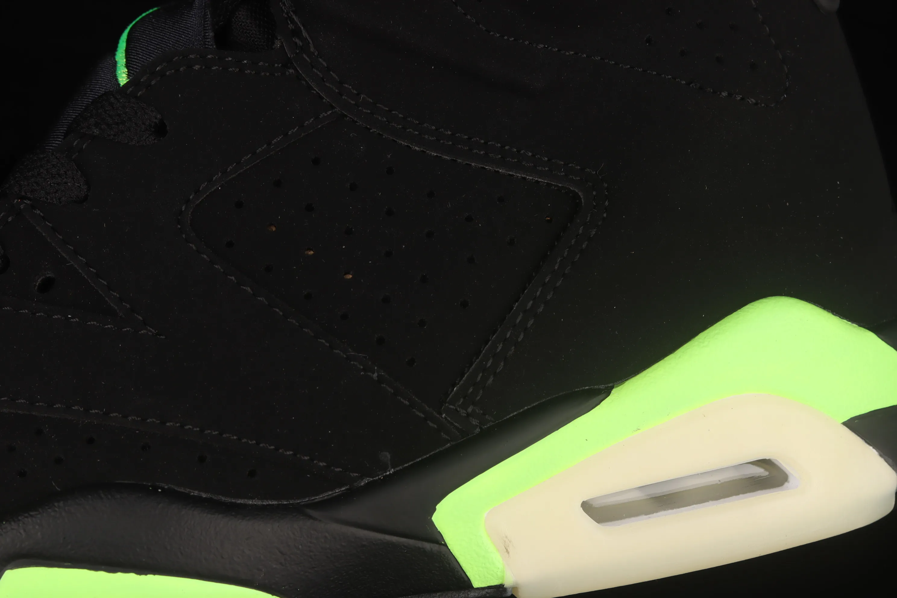 All categories Air Jordan Jordan series basketball shoes Air Jordan 6 Air Jordan 6 "Electric Green" AJ6 Joe 6 black and green CT8529-003